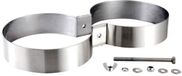 Metalsub Tank Tech Bands 60 mm klem zilver 7 liters-140 mm