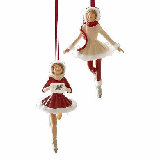 LOBERON Hanger set van 2 Sylphelle rood/wit/groen