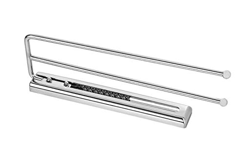 Gedotec Serena Handdoekhouder - Uittrekbaar - 2-armig - Chroom Gepolijst