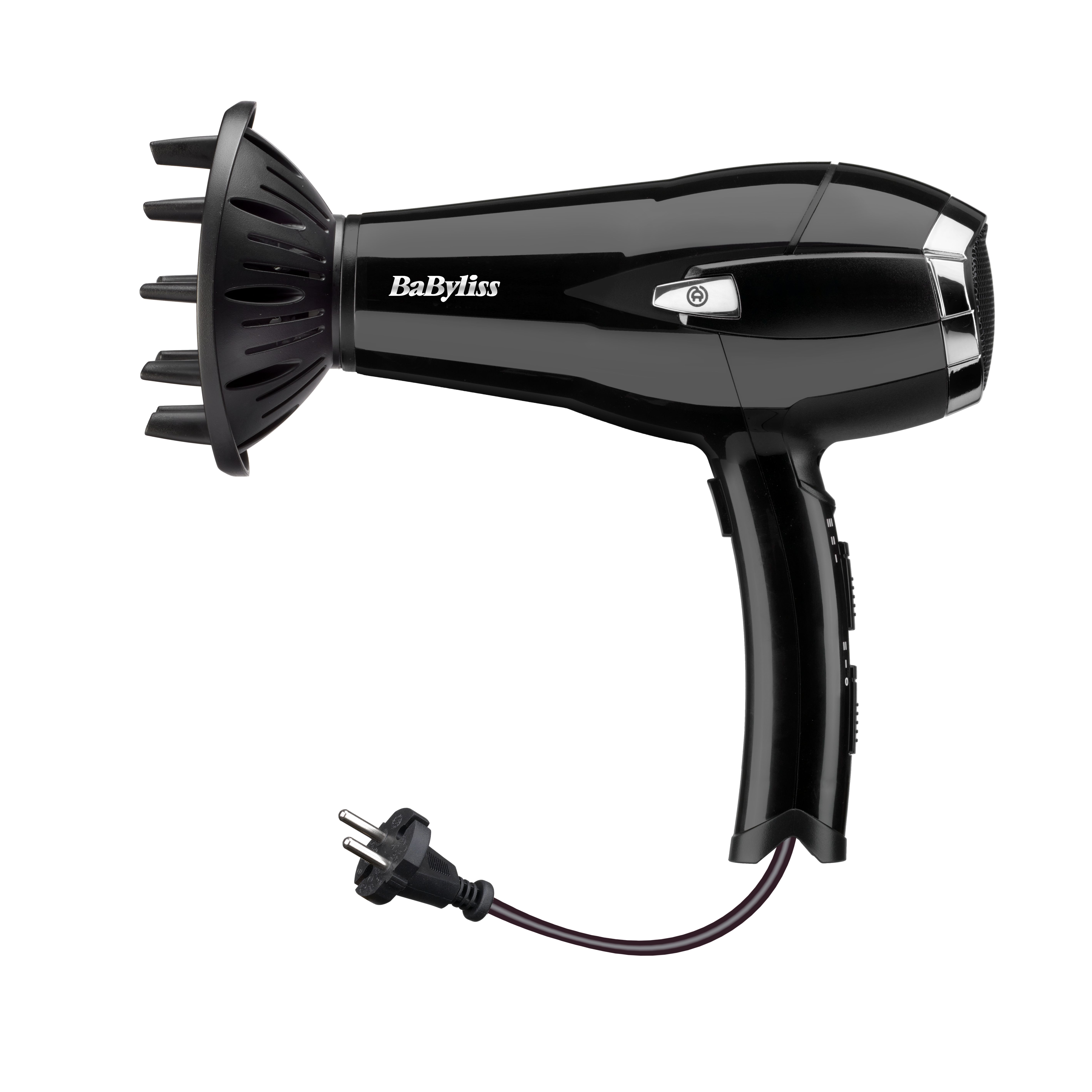 BaByliss Cordkeeper 2000 D374DE - Föhn - 2000W - Zwart