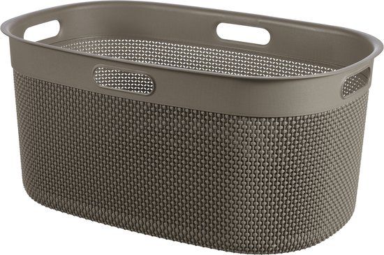 Curver Filo Wasmand 45L - Cappuccino - 59x39x27cm