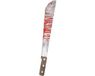 Amscan Halloween hakmes/machete - met bloed - 50 cm - kunststof