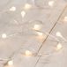 LED-lichtketting met 40 bolletjes, warmwit, 6 meter, voor binnengebruik