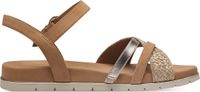 Tamaris Essentials Dames Sandalen - CAMEL COMB - Maat 36