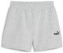 Puma Ess Small N1 Logo 4” Lightweight Korte Sportbroek Grijs 2XS Vrouw