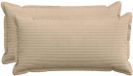 vidaXL - Kussensloop - 2 stuks - HOUTEN - Taupe - 40 x 80 cm - corduroy