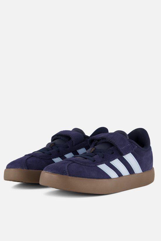 Adidas VL Court 3.0 Sneakers blauw Suede