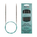 KnitPro 36097 rondbreinaald Mindful 3,50 mm 80 cm Engels, blauwgroen, 3,5 mm