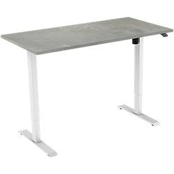 Euroseats Zit-sta bureau 1-motor Wit 160 x 80 x 123,05 cm