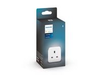 Philips Hue Smart Home Automation stopcontact, werkt met Alexa, Google Assistant en Apple Homekit, wit, 1 stuk