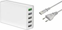 DLH DY-AU4940 oplader voor mobiele apparatuur Universeel Wit AC Snel opladen Binnen