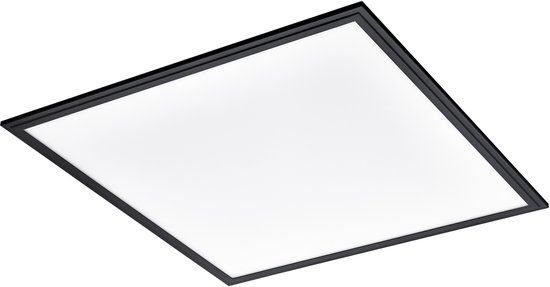 Eglo Salobrena 1 Plafondlamp - LED - 59,5 cm - Zwart|Wit - Aluminium