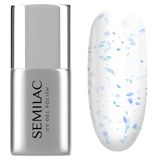 Semilac UV Gel Top No Wipe T29 Matte Snow Floe 7ml