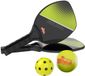 Swingball Pickleball Bat en Ballen Set Zwart