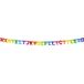 Haza Letterslinger gefeliciteerd kleur | 5 stuks