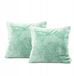 DecoKing Sierkussenhoes 45x45 cm Glad Mintgroen Klassiek