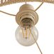 Lindby hanglamp Anuva, Ø 45 cm, beige, papier, E27
