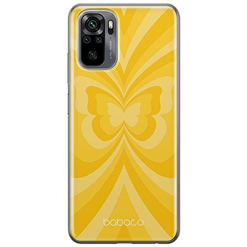 Babaco ERT GROUP mobiel telefoonhoesje voor Xiaomi REDMI NOTE 10/ 10S origineel en officieel erkend Babaco patroon Butterflies 001 aangepast aan de vorm van de mobiele telefoon, hoesje is gemaakt van TPU
