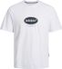 Jack & Jones Dalston Branding Tee Ss Crew Bright White WIT S
