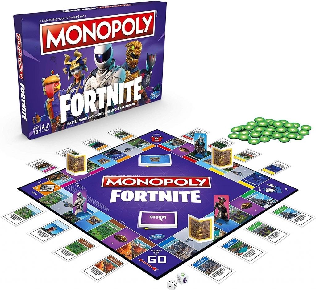 Hasbro Fortnite Monopoly (paars)