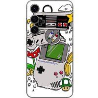 Maniacase Beschermhoes Samsung Galaxy S24 FE Consoles nintendo vintage oude school