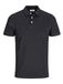 Jack & Jones Jjepaulos SS Noos Polo voor heren, Donkergrijs