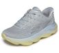 Skechers Dames Aero Burst Hands Free Slip-Ins hardloopschoen, Lichtgrijs/Blauw, 10