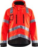 Blåkläder 4837-1977 Parka Werkjas Rood/Zwart Heren 4XL
