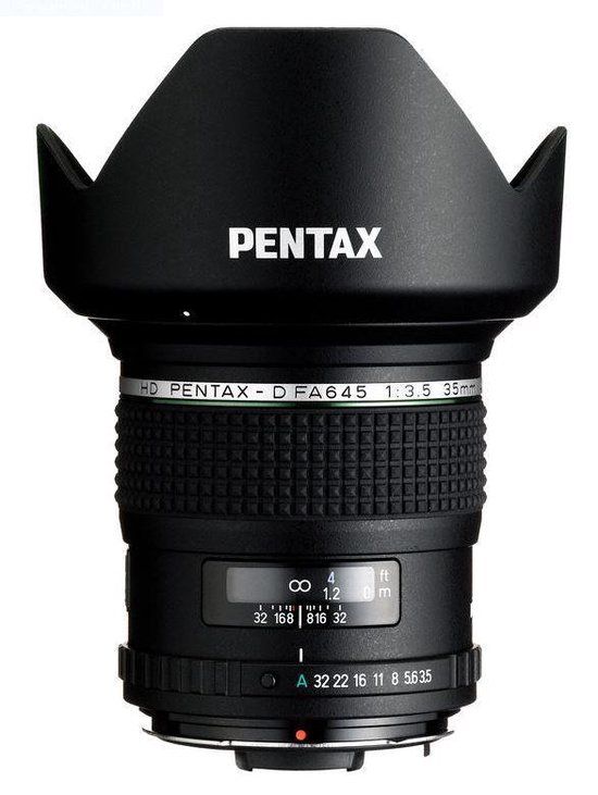 Pentax HD FA 645 35mm F/3.5 AL [IF] Groothoek lens