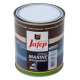 Jafep 12894 houtlak, marineblauw, weerbestendig, glanzend, 750 ml, transparant