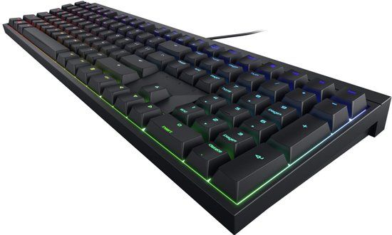 Cherry CHERRY MX 2.0S Gamen USB QWERTZ Duits Zwart Toetsenbord