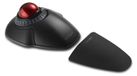 Souris trackball - Sans fil - Bluetooth et 2,4 GHz - Anneau de défilement - Noir avec repose-poignet - Pour Mac et PC