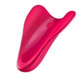 Satisfyer High Fly Finger Vibrator - Red - Clitoral Stimulation - Ambidextrous - Rechargeable