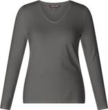 BASE LEVEL Yare Jersey Shirt - Dark Grey - maat 36
