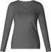BASE LEVEL Chemise Yare - Gris Foncé - taille 36