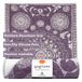 Yogitoes Yoga Mat Handdoek - Lichtgewicht, Sneldrogend Microfiber, Antislip Skidless Technologie, Gebruik in Hot Yoga, Vinyasa en Power, 71 Inch (180 cm), Geija Paars