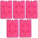 Merkloos / Sans marque Humbert Und Brandt Gmbh 5x Koelelementen fel roze 16 cm