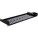 Value 26.99.0427 Étagère 19 pouces pour armoire électrique UH, adaptée à une baie de profondeur : à partir de 400 mm, noir