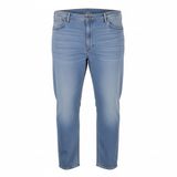 Lee Daren Zip Fly Jeans homme bleu moustaches délavé jambe droite normale - 48