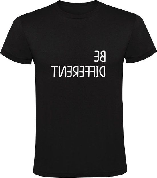Sol's Be different Heren T-shirt - Zwart - Maat L