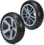ZenithVibe 10 Inch Roue de remplacement de kayak étanche en nylon TPU avec capacité de charge de 150 kg pour chariot de kayak et bateau