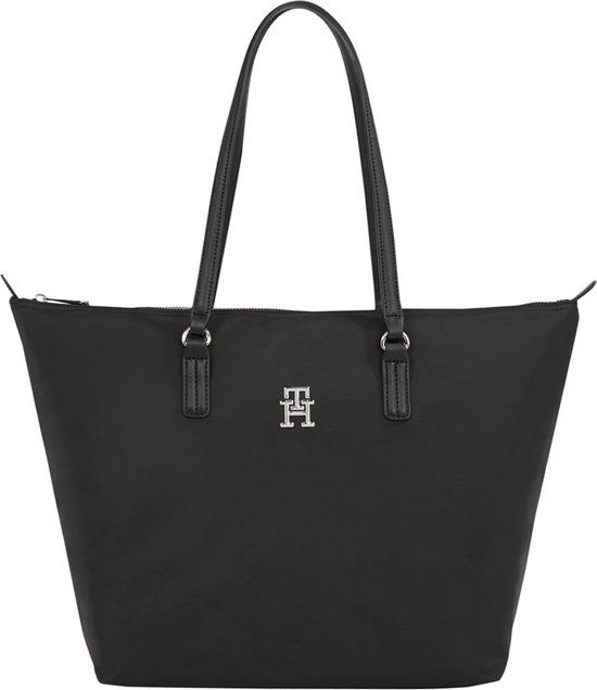 Tommy Hilfiger Poppy Th Tote Shopper Zwart Dames