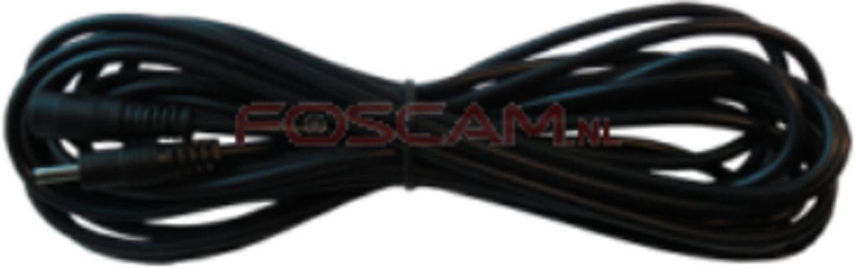 OEM Foscam Voeding verlengkabel 5 m 5 V zwart