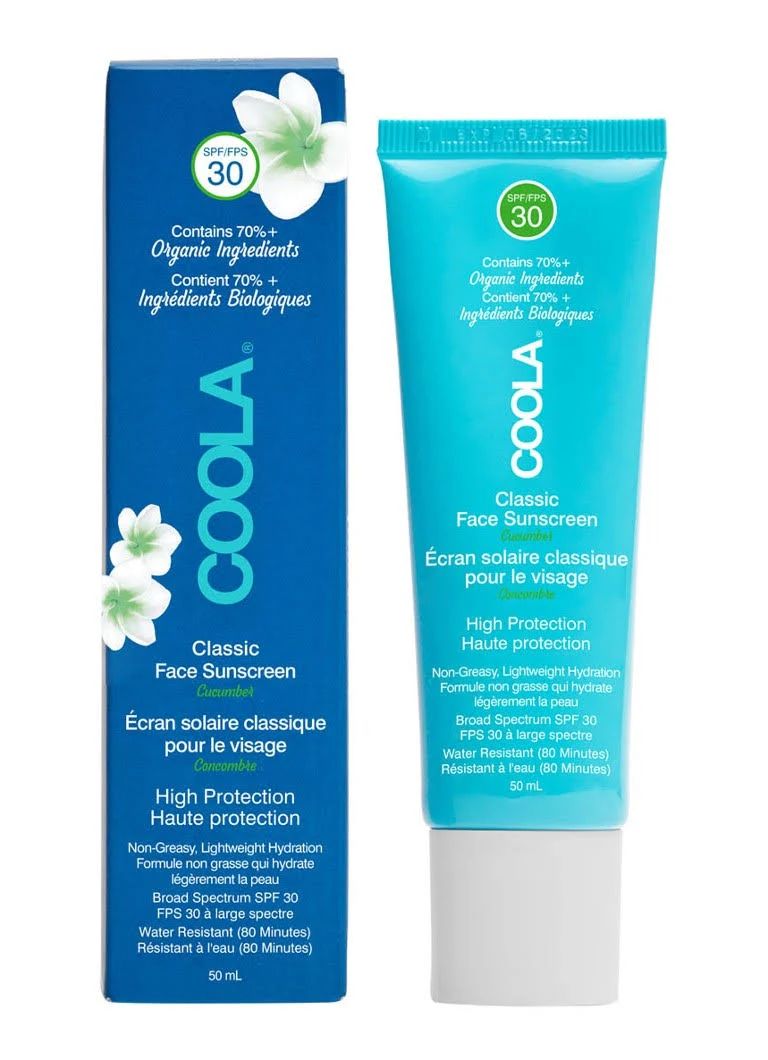 Coola Cucumber Classic Face Sunscreen SPF 30 - 50 ml