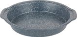 Russell Hobbs Nightfall Stone Cake Tin – Antiaanbak Rond Bakblik met Handvatten, PFOA-vrije coating Carbonstaal Bakvorm, Gemakkelijk Schoon te Maken 10-Inch Cheesecake Vorm, 26 cm, Blauw