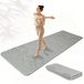 XXL Tapis de yoga pliable - Tapis de fitness et de gymnastique - 190x66 cm - 10 mm d'épaisseur - Antidérapant