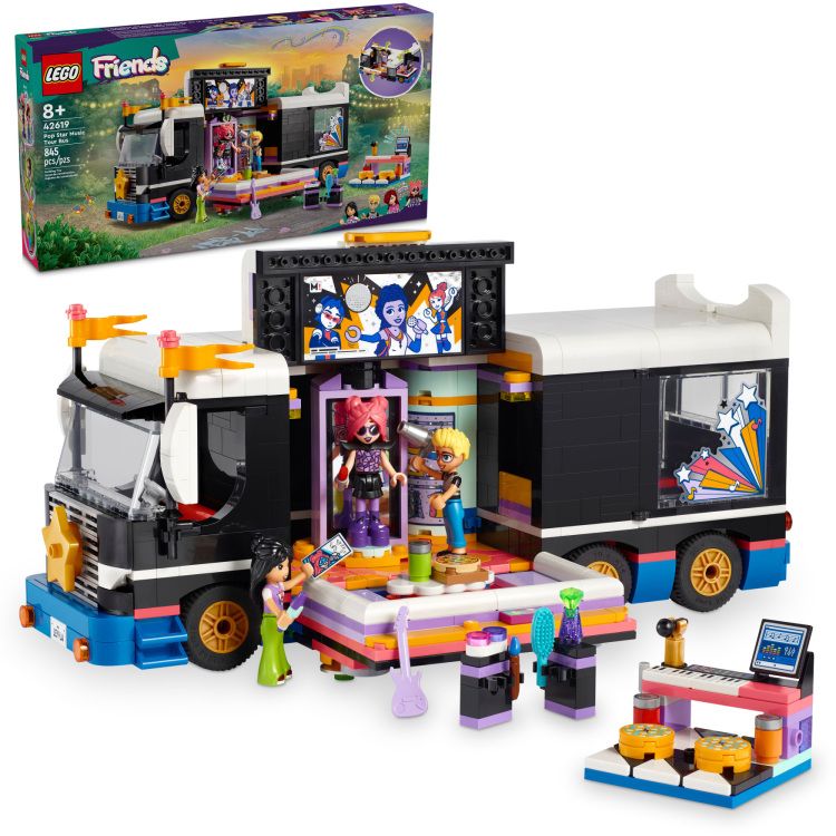 LEGO Friends - Popster Toerbus 42619