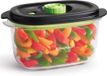 Boîte de conservation hermétique sans marque - 1,2 l - Sans BPA - Lavable au lave-vaisselle