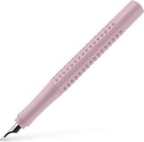 Faber-Castell Grip 2010 vulpen, penpunt F, roze, cartridgevulsysteem