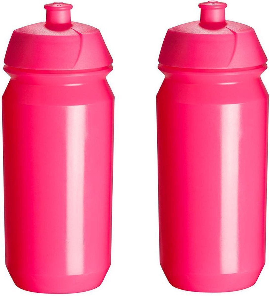 Tacx 2 x Shiva Bidon - 500 ml - Flashy Pink Roze - Drinkbus